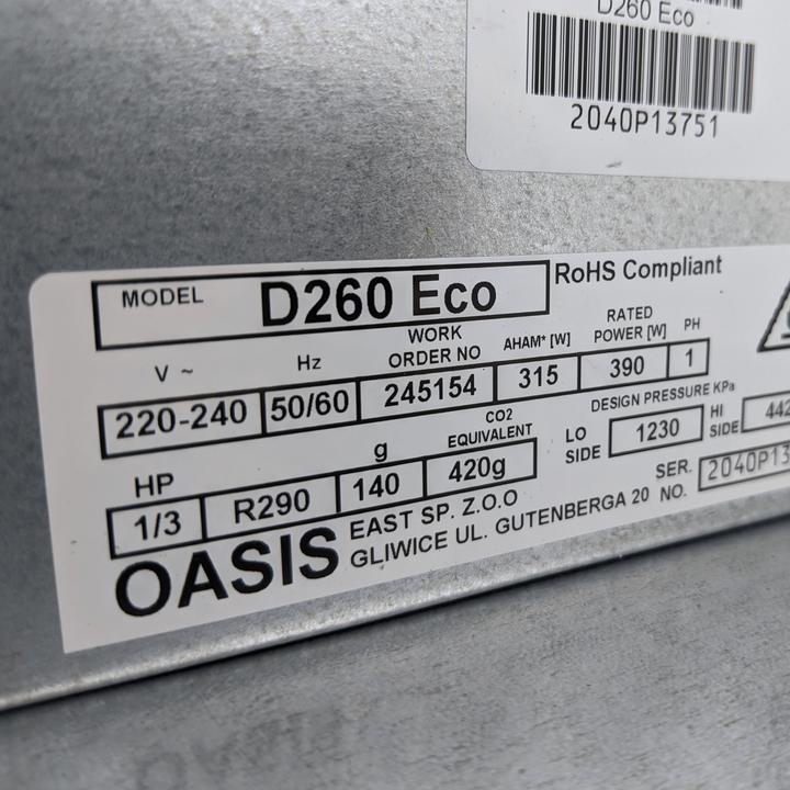 Actual product image Oasis D260 Eco (70 m², 26 l/24h)