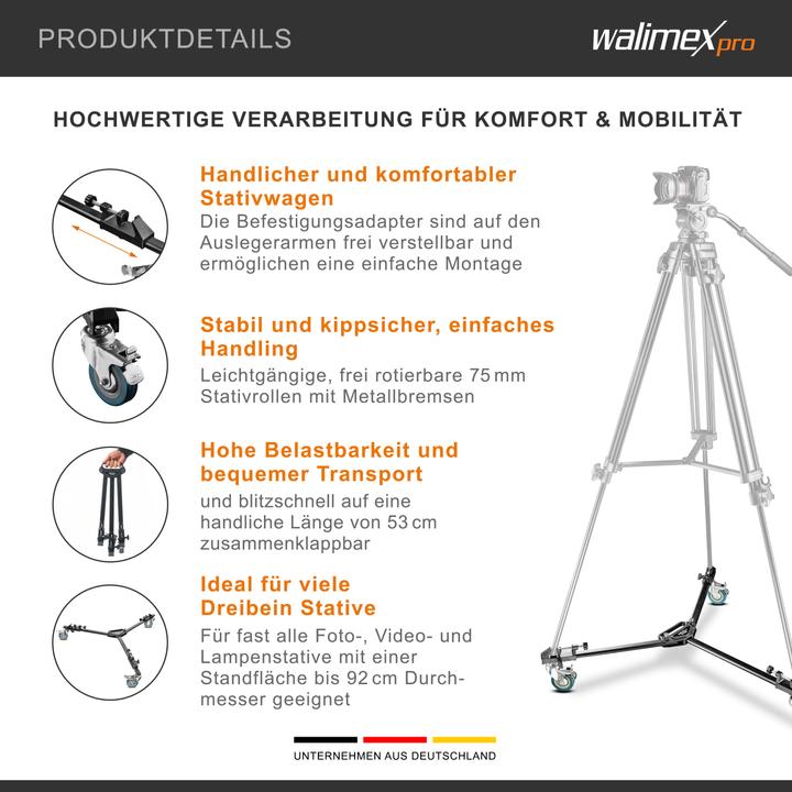 Immagine prodotto Walimex WT-600 (Carrello porta treppiedi)