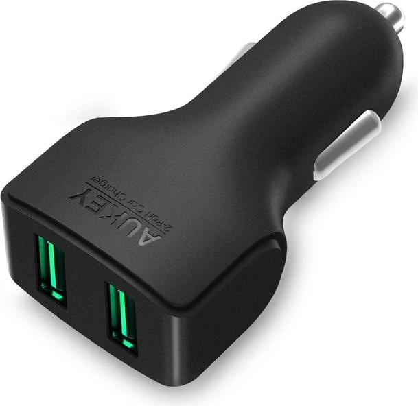 Image du produit Aukey Chargeur de voiture CC-S3 2 x USB-A, 24 W