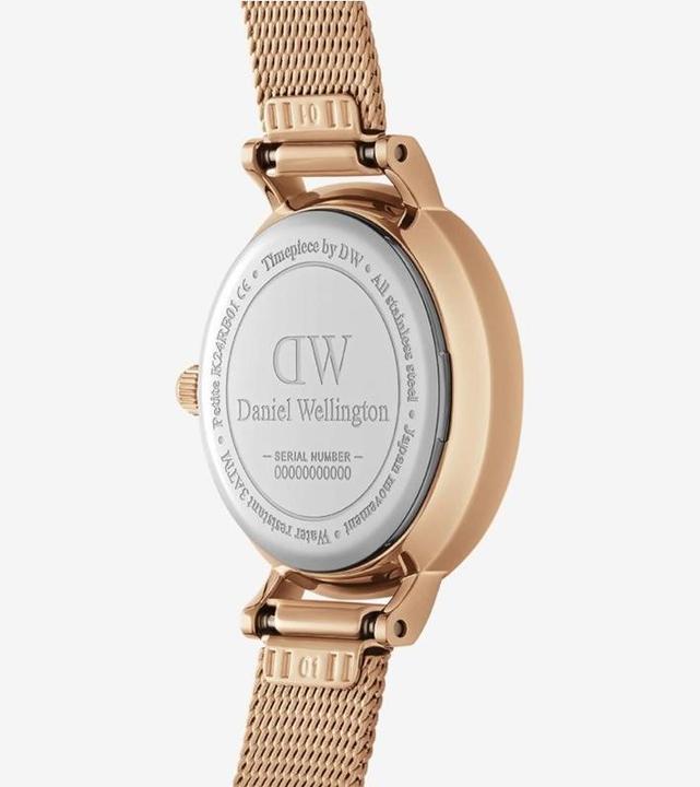 Image du produit Daniel Wellington Classic Petite Melrose Blanc (24 mm) (Montre analogique, 24 mm)