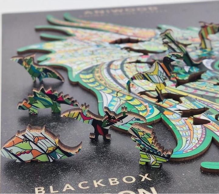 Immagine prodotto Aniwood Puzzle motivo drago (M) (150 pezzi)