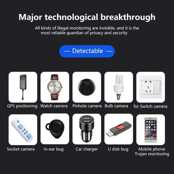 Produktbild Swissdetector Spionagekamera-Detektor - von RF-Signalen - GSM Audio