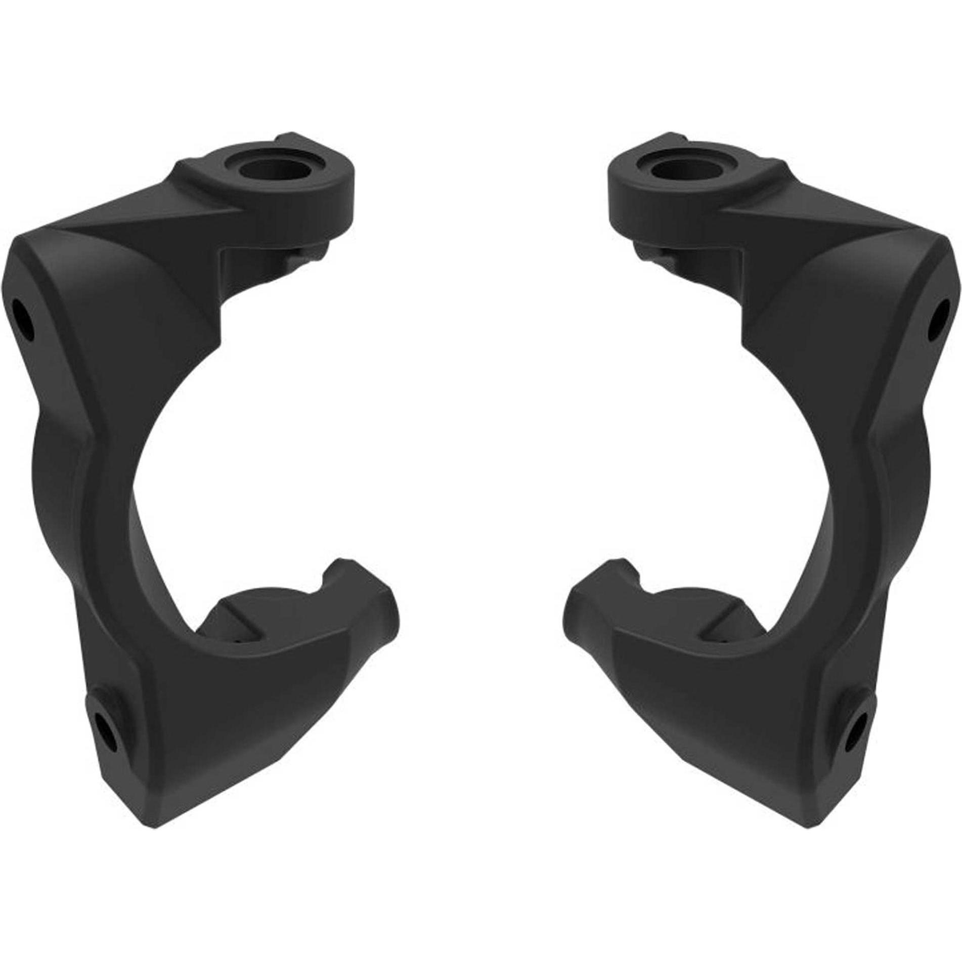 Traxxas Caster blocks (c-hubs), left & right (black)