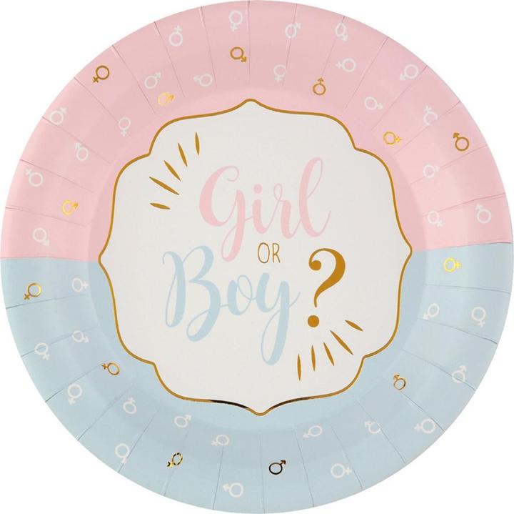 Actual product image Unique Plate Girl or Boy (10 pcs.) (10x)
