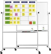 Actual product image Magnetoplan SCRUM BOARD - Whiteboard Standard Set (1200 x 900 mm)