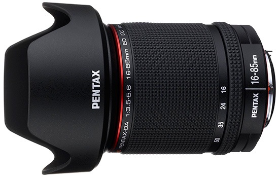 Actual product image Pentax HD DA 16-85mm f/3.5-5.6 ED DC WR (Pentax K, APS-C / DX)