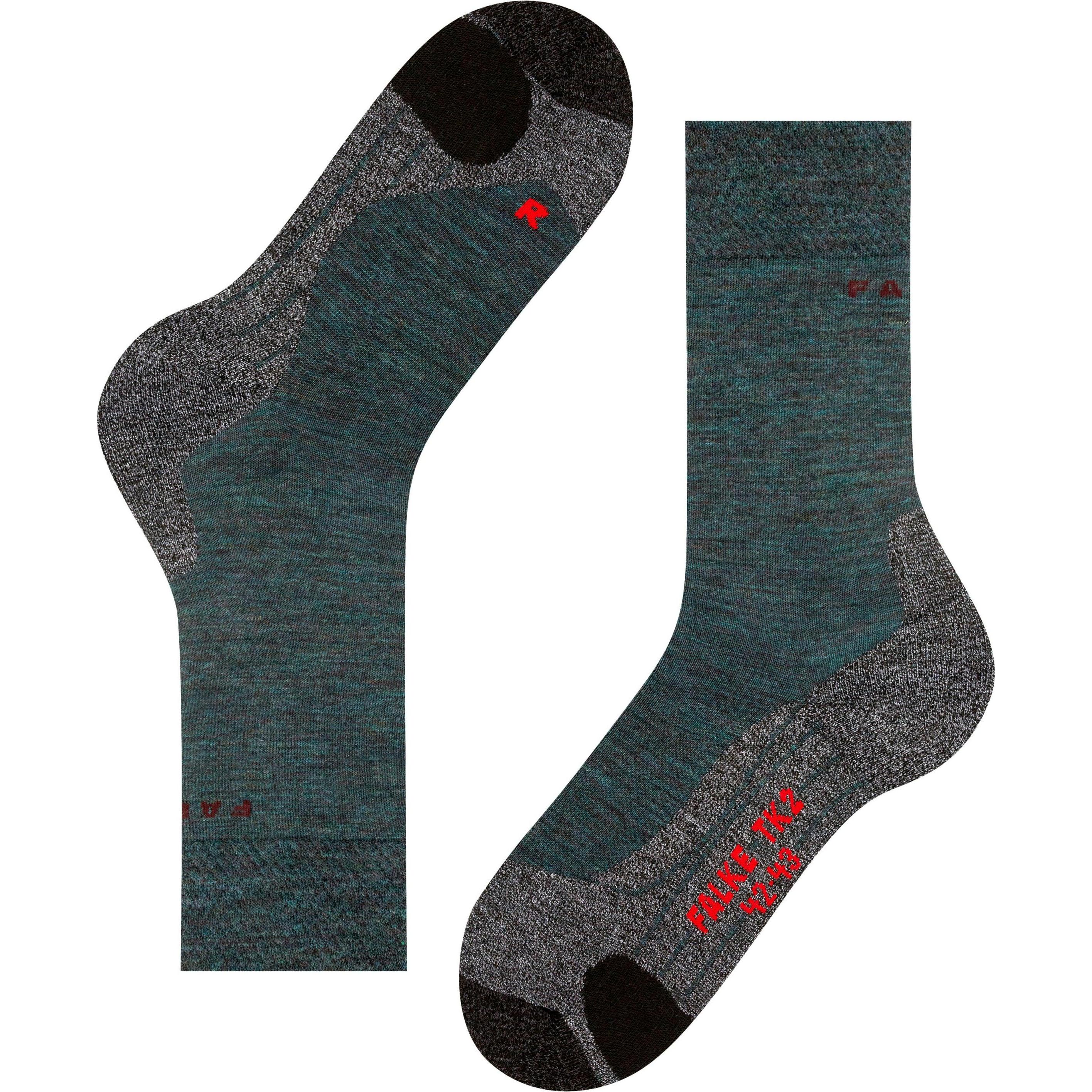 Falke, Herren, Sportsocken, TK2 Melange (42 - 43), Blau