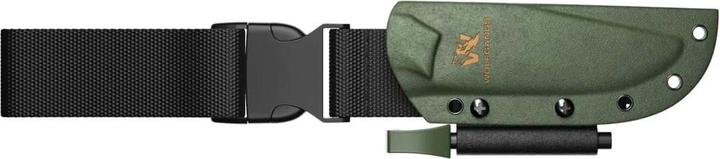 Wolfang Fondina AMBULO in kydex a tariffa flat e scandi verde