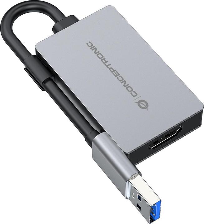 Produktbild Conceptronic Adapter USB-C -> 1.4 HDMI Adapter 1080P 60Hz gr (3.50 cm)