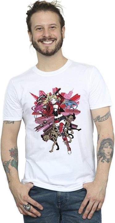 Image du produit - T-shirt HARLEY QUINN HYENAS - Homme (4XL)