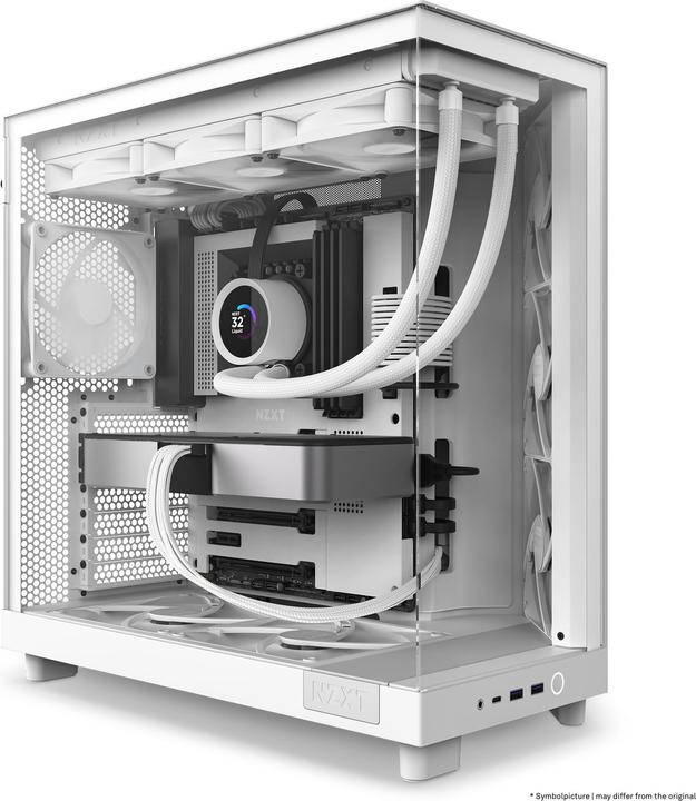 Actual product image NZXT H6 Flow (ATX, mATX, Mini-ITX)
