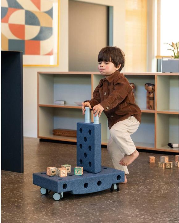 Actual product image Modu Explorer Set - Building Set Balance Toy, Slider, Seesaw