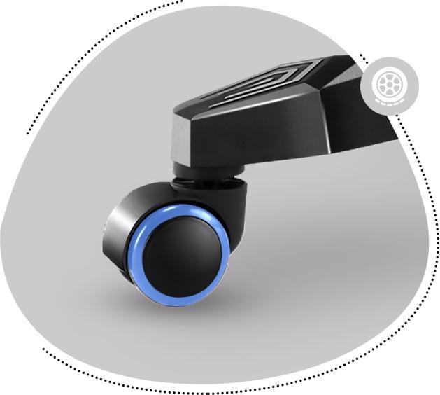 Produktbild Huzaro Gaming chair for children Ranger 6.0 Gaming Chair, Blue