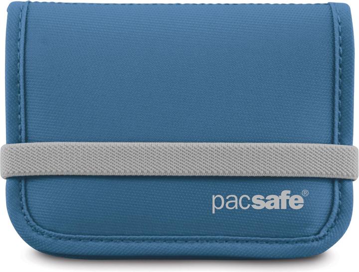 Actual product image Pacsafe RFIDtec 50 RFID-blocking Compact Bi-fold Wallet blue (26 l)