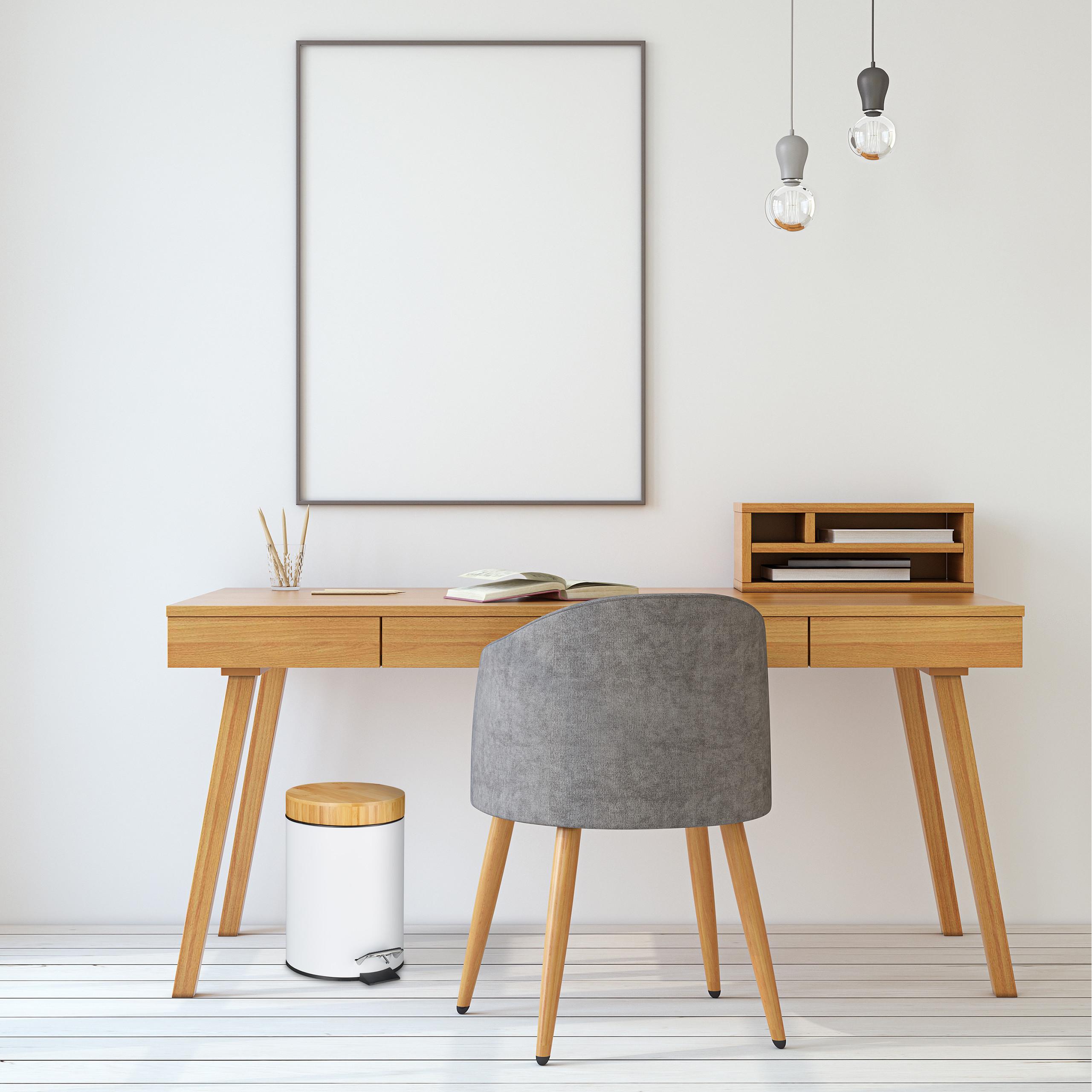 Thumbnail - Relaxdays Kosmetikeimer, Abfalleimer, Weiss