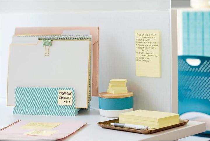 Actual product image Post-it Super Sticky (7.6 x 7.6 cm)