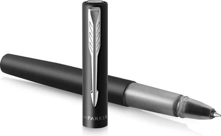 Image du produit Parker Pen Scooter Vector XL Metallic C.C F (Noir / Argent, 1 x)