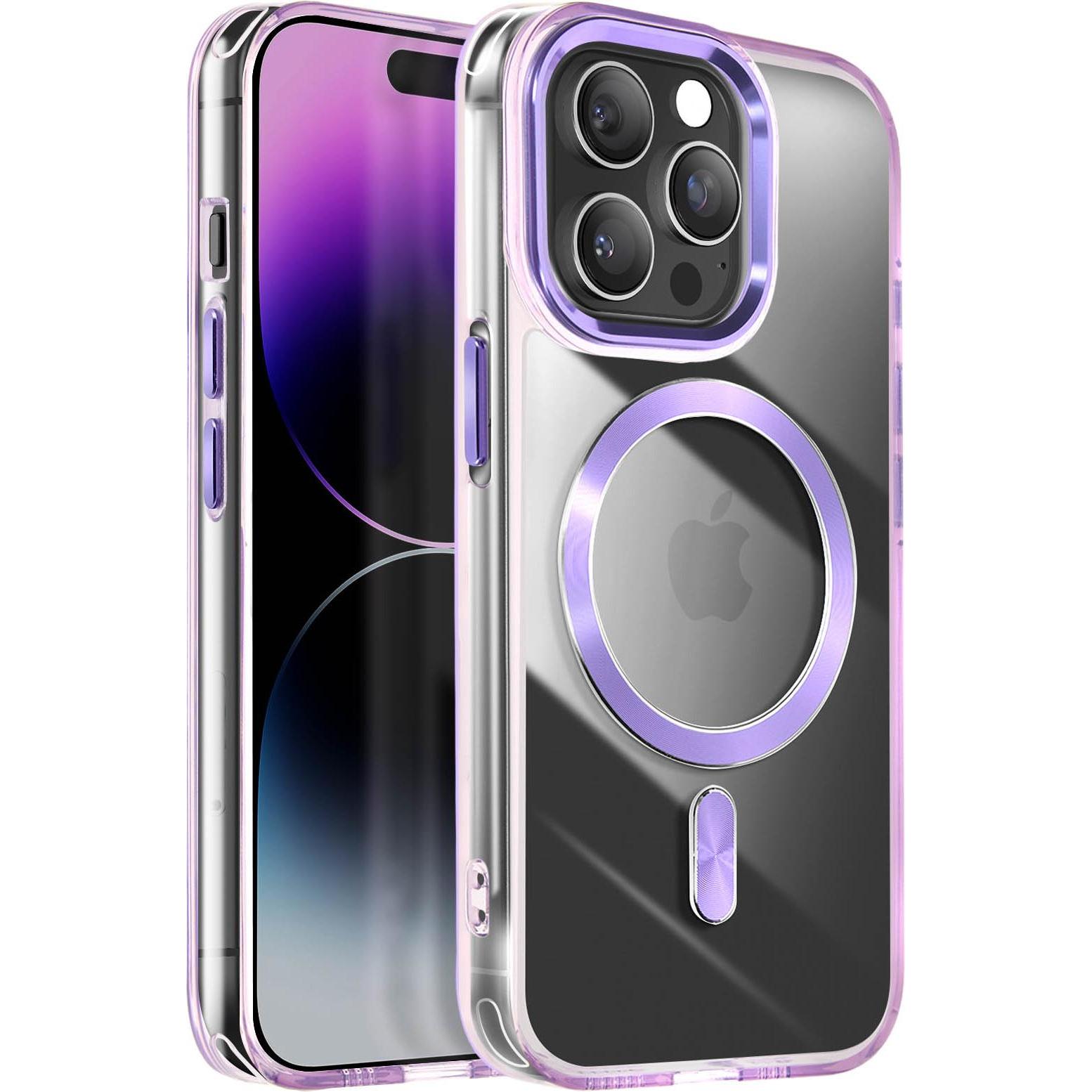Avizar Cristal Color Case (Apple iPhone 14 Pro), Smartphone Hülle, Violett