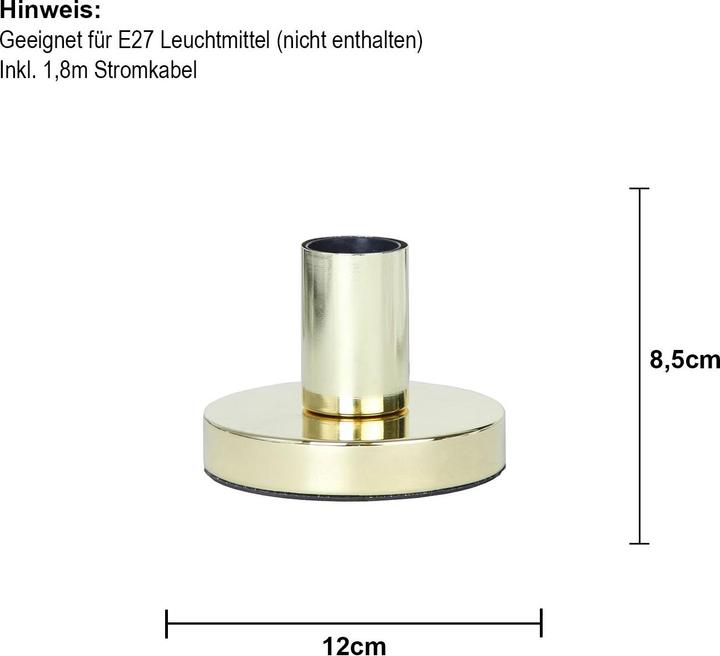 Actual product image Star Trading Lamp Base E27 Glans (E27)