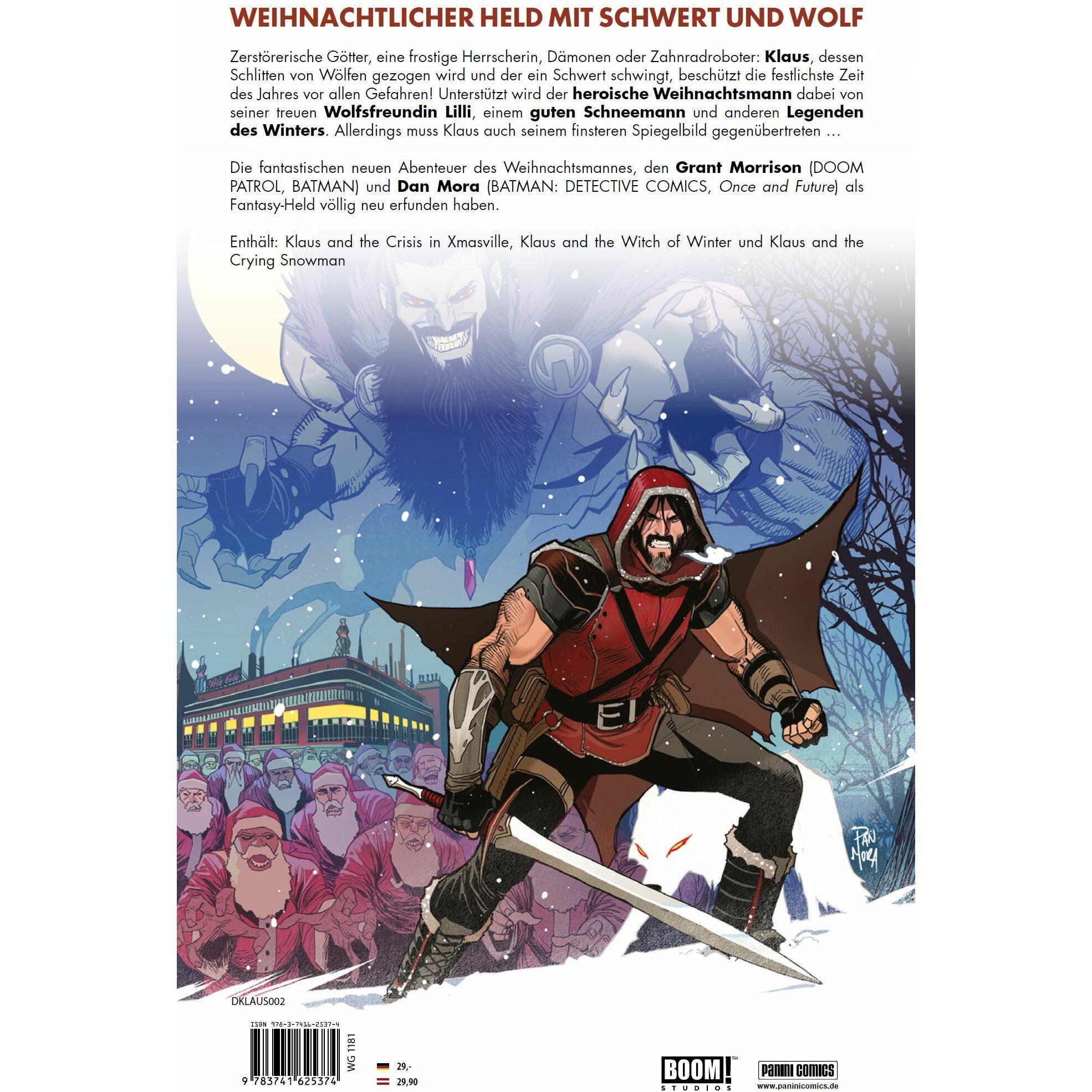 Thumbnail - Klaus: Die wahre Geschichte von Santa Claus, Belletristik von Grant Morrison, Dan Mora