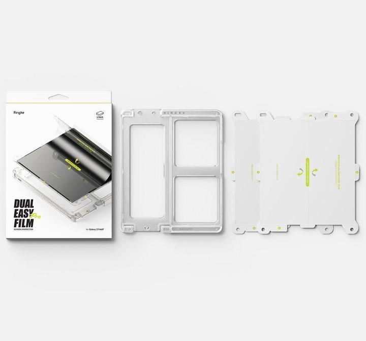 Produktbild Ringke - Dual Easy Pro Film (2 pack) - Samsung Galaxy Z Fold7 - Clear (2 Stk., Samsung Galaxy Z Fold7)