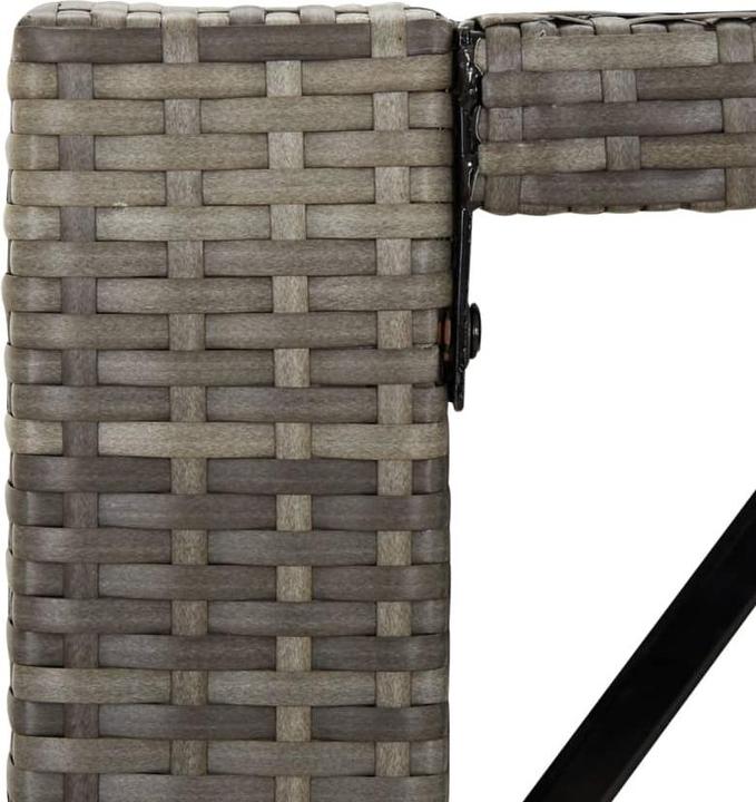 Produktbild vidaXL Bartisch mit Glasplatte (185 x 80 x 110 cm)