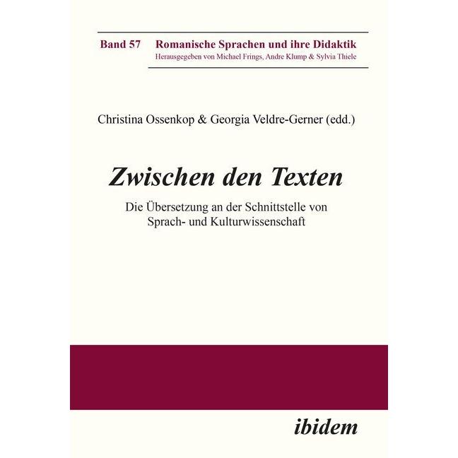 Zwischen den Texten, Fachbücher von Christina Ossenkop, Georgia Veldre-Gerner