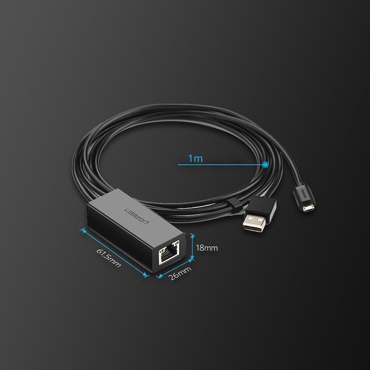 Produktbild Ugreen Micro USB zu (1 m, USB 2.0)