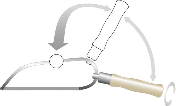 Produktbild Josef Haunstetter ORIGINAL PUK Säge, Blattlänge 150 mm
