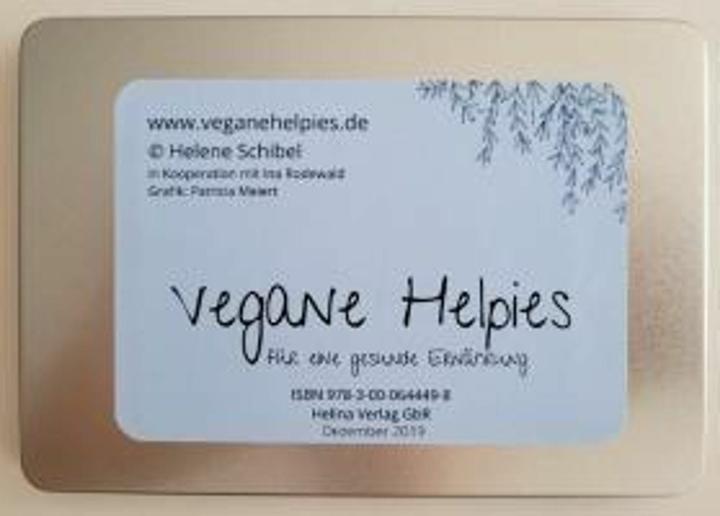 Produktbild Vegane Helpies für eine gesunde Ernährung (Helene Schibel, 2024)