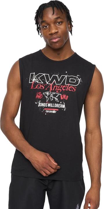 Actual product image Kings Will Dream Mens Map Tank Top (XL)