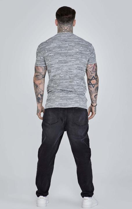 Immagine prodotto Siksilk Maglietta a maglia a coste (L)