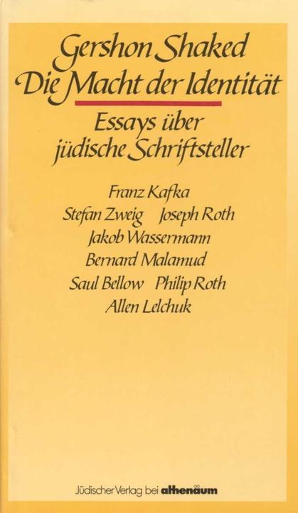 Produktbild Die Macht der Identität (Deutsch, Gershon Shaked, 1992)