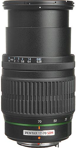 Image du produit Pentax Objectif SMC-DA 17-70mm, F4.0 AL (IF) SDM (Pentax K, Plein format)