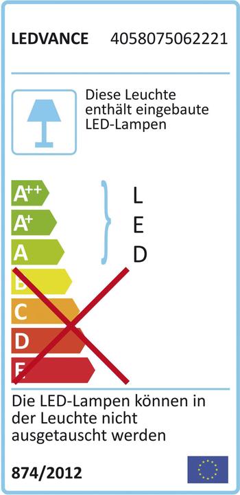 Label énergétique Ledvance Surface Compact (1920 lm)