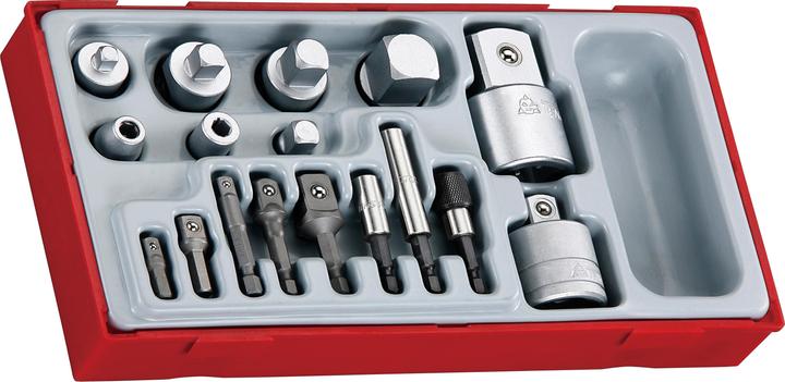 Teng Tools 17-piece adapter set TTADP17 - 185800109