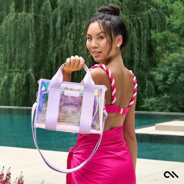 Produktbild Case-Mate Soap Bubble Mini-Strandtasche – wasserdichte Umhängetasche (irisierend)