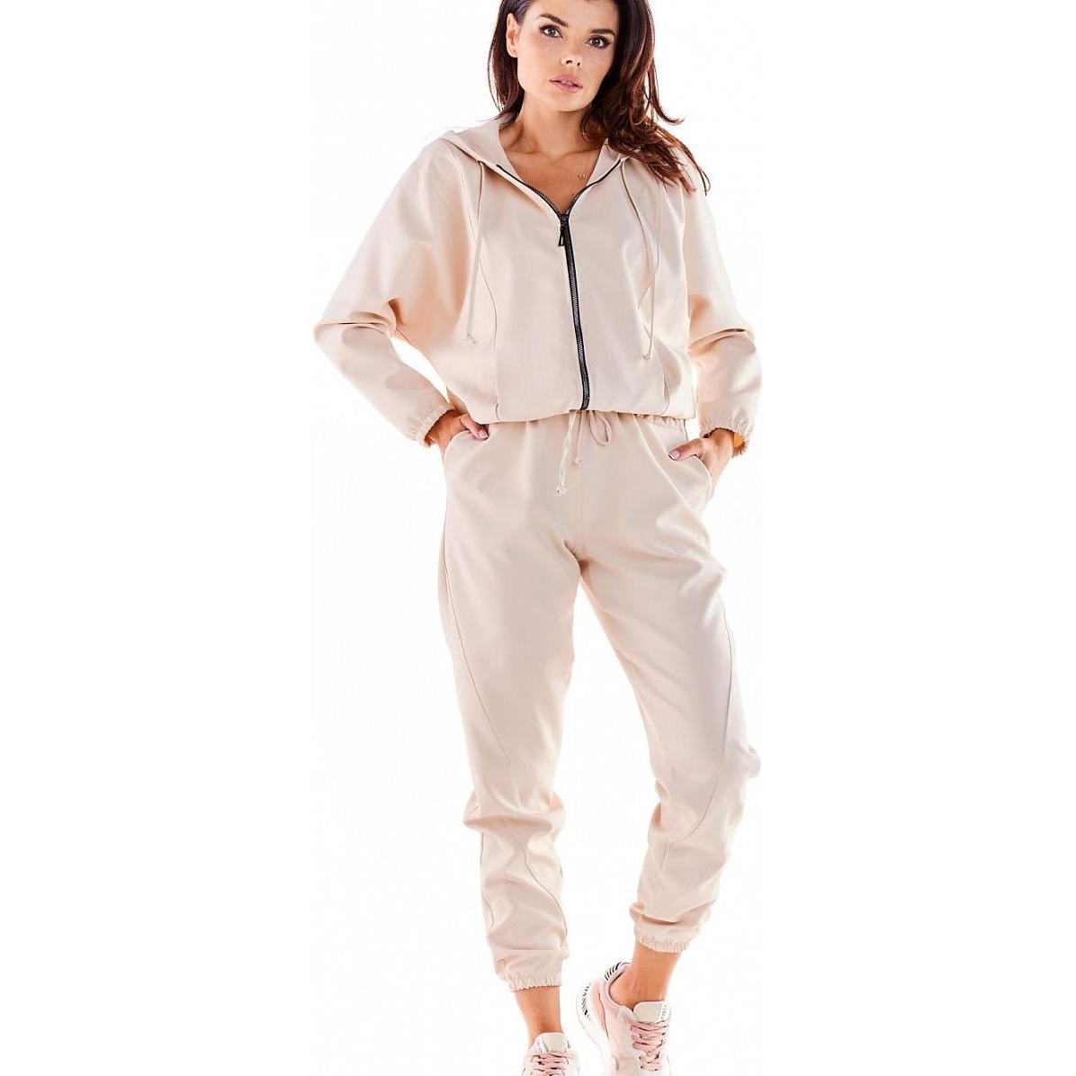 Awama, Damen, Pullover, Sweater, Beige, (S)