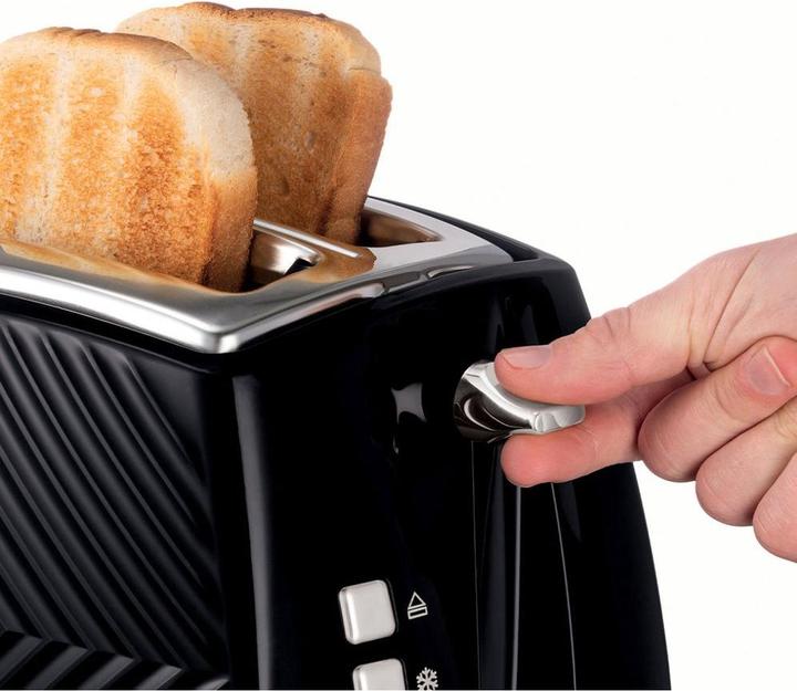 Actual product image Russell Hobbs 26390-56 Groove 2S Toaster black