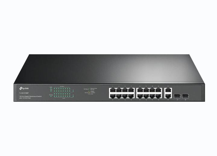 Productafbeelding TP-Link TL-SL1218MP (16 ports)