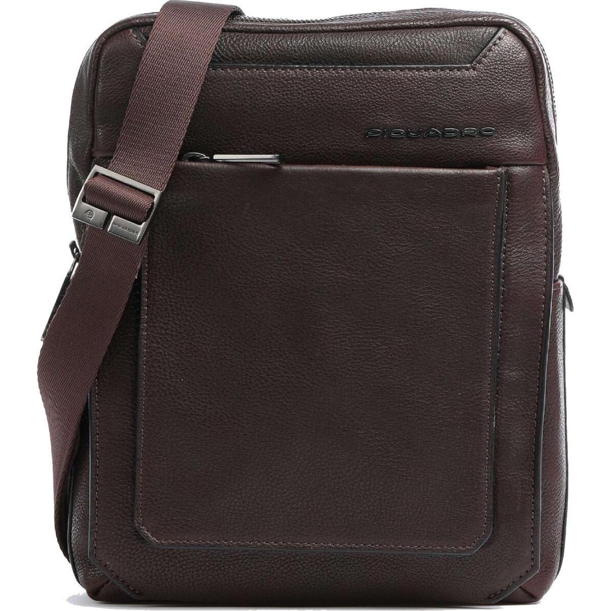 Piquadro, Herren, Handtasche, Tallin, Small, Leather Crossbody Bag, Brown, CA1816W108, 21.5 x 2, Braun