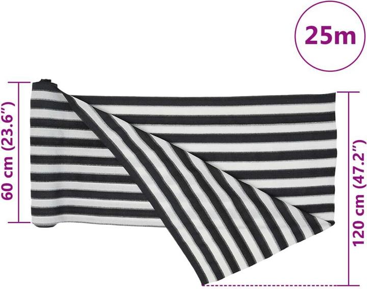 Actual product image vidaXL Zaunblende HDPE 75 g/m²