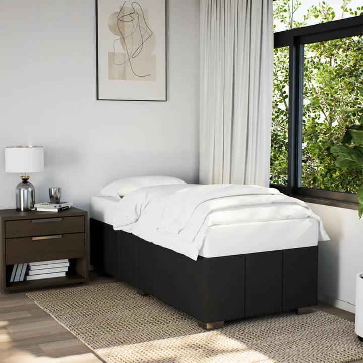 Actual product image vidaXL Fabric bed frame (100 x 200 cm)