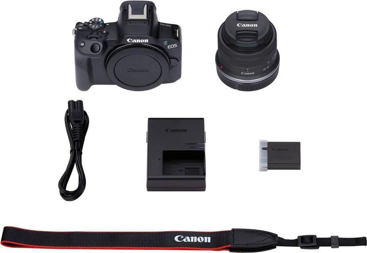 Actual product image Canon EOS R50 Kit (18 - 45 mm, 24.20 Mpx, APS-C / DX)