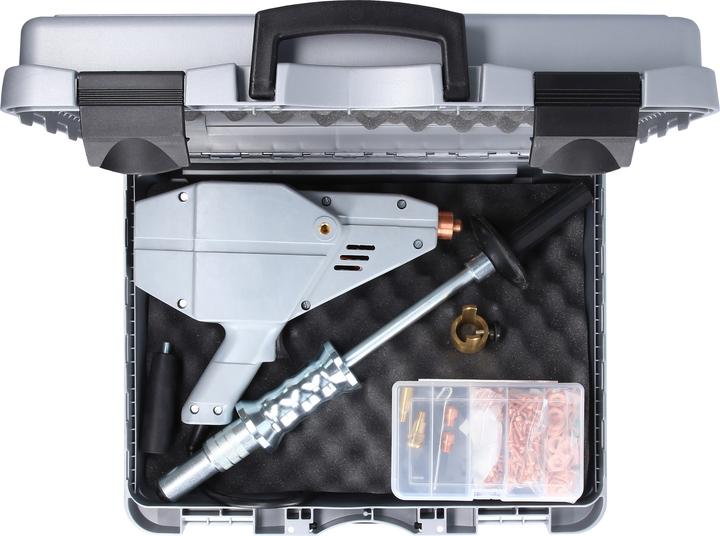 Actual product image KS Tools Super-spotter kit, with slide hammer