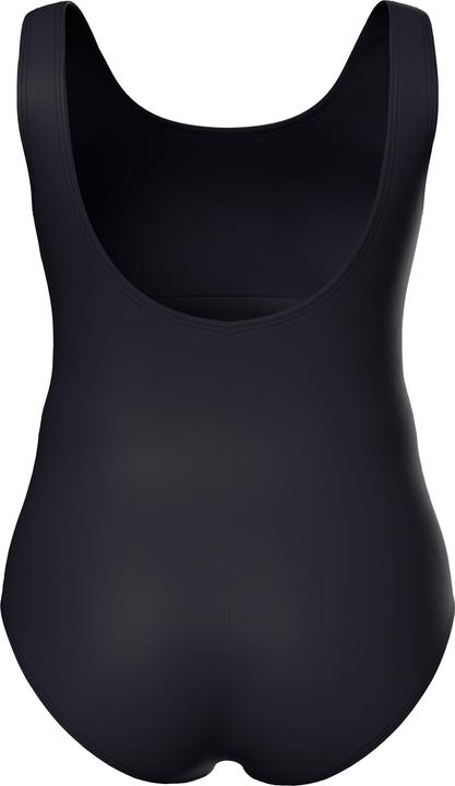 Produktbild Ulla Popken Badeanzug, Pipings, ohne Softcups, Rundhals (58)