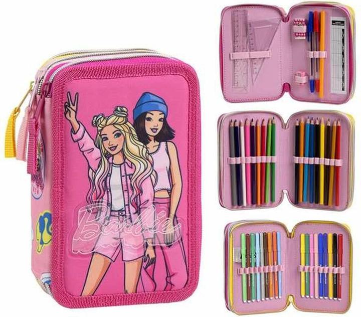 Cerda Barbie Dreifach-Federmäppchen