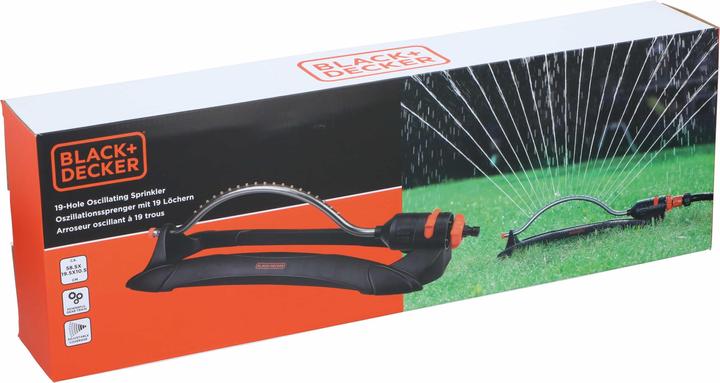 Produktbild Black & Decker Sprinkler 19 hole oscillating (Flächenregner)