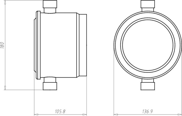 Productafbeelding Kaiser EB-behuizing HaloX 100mm zonder