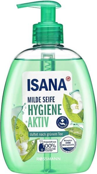 Productafbeelding Isana Hygiëne-Actieve Groene Thee Vloeibare Zeep 0,5 liter (Vloeibare zeep, 500 ml)